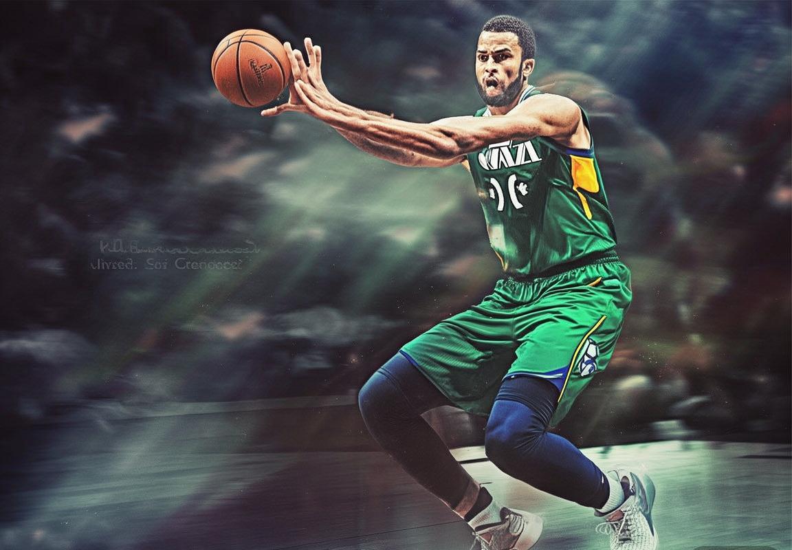 鲁迪·戈贝尔职业生涯常规赛总篮板数突破一万大关，荣膺NBA现役球员万板里程碑与最佳防守球员